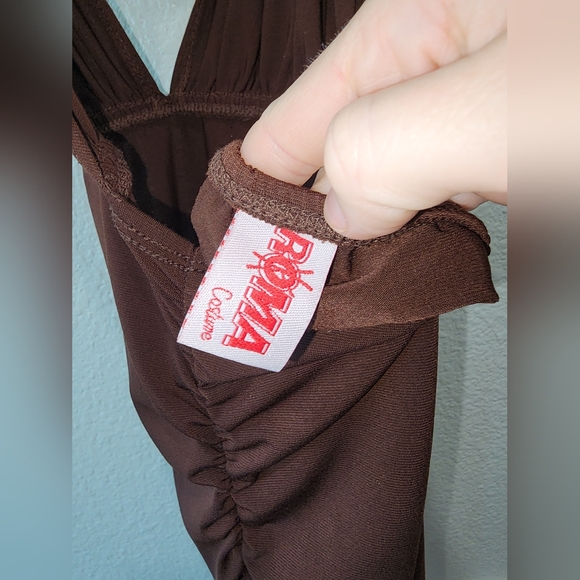 Dark Brown Club Dress Size Small Roma - Picture 5 of 5